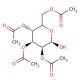 2,3,4,6-Tetra-O-acetyl-D-glucopyranose (CAS 10343-06-3) - chemical structure image