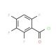 2,3,4,6-Tetrafluorobenzoyl chloride (CAS 123016-51-3) - chemical structure image