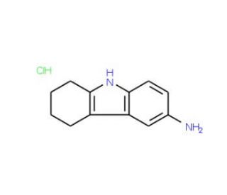 2,3,4,9-tetrahydro-1H-carbazol-6-amine hydrochloride - chemical structure image