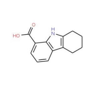 2,3,4,9-tetrahydro-1H-carbazole-8-carboxylic acid (CAS 65764-56-9) - chemical structure image