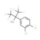 2-(3,4-Dichlorophenyl)-1,1,1,3,3,3-hexafluoro-propan-2-ol (CAS 65072-48-2) - chemical structure image