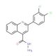 2-(3,4-Dichlorophenyl)quinoline-4-carbohydrazide - chemical structure image
