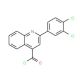 2-(3,4-dichlorophenyl)quinoline-4-carbonyl chloride - chemical structure image