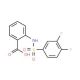 2-(3,4-Difluoro-benzenesulfonylamino)-benzoic acid - chemical structure image
