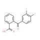2-(3,4-difluorobenzoyl)benzoic acid - chemical structure image