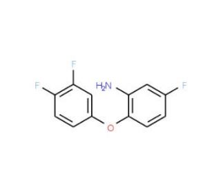 2-(3,4-Difluorophenoxy)-5-fluoroaniline - chemical structure image