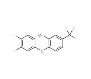 2-(3,4-Difluorophenoxy)-5-(trifluoromethyl)aniline - chemical structure image