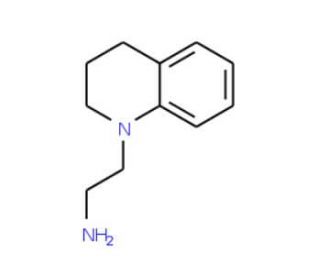 2-(3,4-Dihydro-2H-quinolin-1-yl)ethylamine (CAS 37481-18-8) - chemical structure image