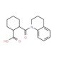 2-(3,4-Dihydro-2H-quinoline-1-carbonyl)-cyclohexanecarboxylic acid - chemical structure image