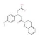 [[2-(3,4-Dihydroisoquinolin-2(1H)-yl)-2-oxoethyl]-(4-methoxyphenyl)amino]acetic acid - chemical structure image