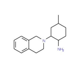 2-(3,4-dihydroisoquinolin-2(1H)-yl)-4-methylcyclohexanamine - chemical structure image