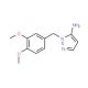 2-(3,4-Dimethoxy-benzyl)-2H-pyrazol-3-ylamine - chemical structure image