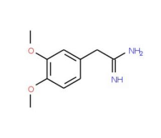 2-(3,4-Dimethoxy-phenyl)-acetamidine (CAS 757878-04-9) - chemical structure image