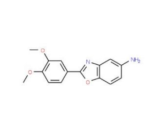 2-(3,4-Dimethoxy-phenyl)-benzooxazol-5-ylamine - chemical structure image