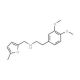 [2-(3,4-Dimethoxy-phenyl)-ethyl]-(5-methyl-furan-2-ylmethyl)-amine - chemical structure image