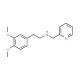 [2-(3,4-Dimethoxy-phenyl)-ethyl]-pyridin-2-yl-methyl-amine (CAS 99615-36-8) - chemical structure image