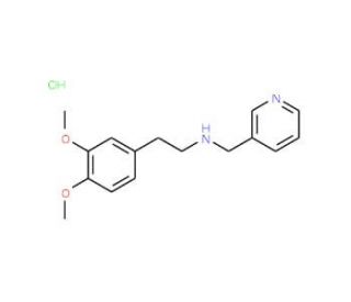 [2-(3,4-Dimethoxy-phenyl)-ethyl]-pyridin-3-yl-methyl-amine hydrochloride - chemical structure image