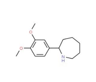 2-(3,4-Dimethoxyphenyl)azepane - chemical structure image