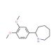 2-(3,4-Dimethoxyphenyl)azepane - chemical structure image