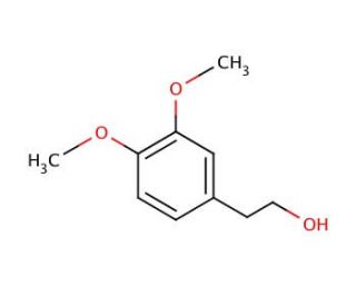2-(3,4-Dimethoxyphenyl)ethanol (CAS 7417-21-2) - chemical structure image
