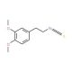 2-(3,4-Dimethoxyphenyl)ethyl isothiocyanate (CAS 21714-25-0) - chemical structure image