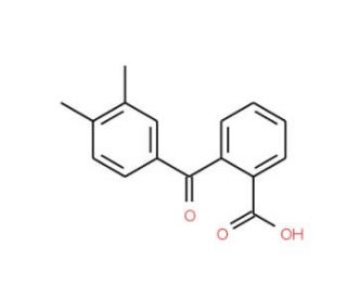 2-(3,4-dimethylbenzoyl)benzoic acid (CAS 2159-42-4) - chemical structure image