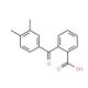 2-(3,4-dimethylbenzoyl)benzoic acid (CAS 2159-42-4) - chemical structure image