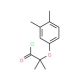 2-(3,4-dimethylphenoxy)-2-methylpropanoyl chloride - chemical structure image