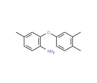 2-(3,4-Dimethylphenoxy)-4-methylaniline - chemical structure image