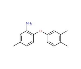 2-(3,4-Dimethylphenoxy)-5-methylaniline - chemical structure image