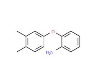 2-(3,4-Dimethylphenoxy)aniline - chemical structure image