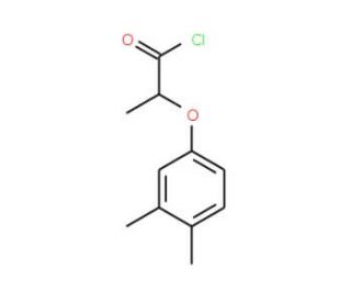 2-(3,4-dimethylphenoxy)propanoyl chloride - chemical structure image