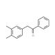 2-(3,4-dimethylphenyl)-1-phenylethanone - chemical structure image