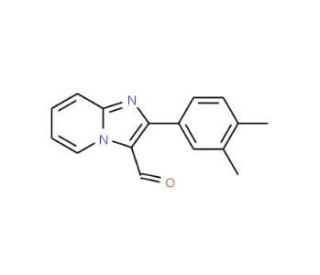 2-(3,4-Dimethylphenyl)imidazo[1,2-a]pyridine-3-carbaldehyde - chemical structure image