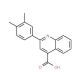 2-(3,4-Dimethylphenyl)quinoline-4-carboxylic acid (CAS 20389-06-4) - chemical structure image