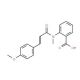 2-{[3-(4-Methoxy-phenyl)-acryloyl]-methyl-amino}-benzoic acid - chemical structure image