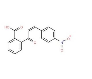 2-[3-(4-Nitrophenyl)acryloyl]-benzenecarboxylic acid - chemical structure image
