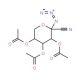 2,3,4-Tri-O-acetyl-1-azido-1-deoxy-b-D-arabinopyranosyl cyanide (CAS 168567-91-7) - chemical structure image