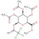 2,3,4-Tri-O-acetyl-β-D-glucuronic Acid Methyl Ester, Trichloroacetimidate - chemical structure image