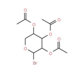 2,3,4-Tri-O-acetyl-D-arabinopyranosyl bromide (CAS 113889-50-2) - chemical structure image