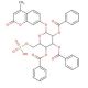 2,3,4-Tri-O-benzoyl-4-methylumbelliferyl β-D-Galactopyranoside-6-sulfate - chemical structure image