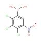 2,3,4-Trichloro-5-nitrophenylboronic acid (CAS 1072946-38-3) - chemical structure image