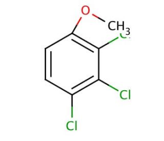 2,3,4-Trichloroanisole (CAS 54135-80-7) - chemical structure image