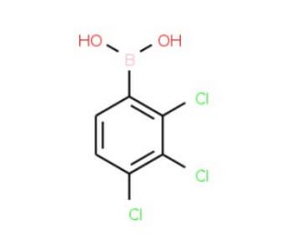 2,3,4-Trichlorophenylboronic acid (CAS 352530-21-3) - chemical structure image