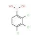2,3,4-Trichlorophenylboronic acid (CAS 352530-21-3) - chemical structure image
