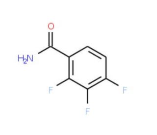 2,3,4-Trifluorobenzamide (CAS 207919-09-3) - chemical structure image
