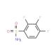 2,3,4-Trifluorobenzenesulphonamide (CAS 518070-13-8) - chemical structure image