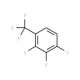 2,3,4-Trifluorobenzotrifluoride (CAS 393-01-1) - chemical structure image