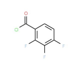 2,3,4-Trifluorobenzoyl chloride (CAS 157373-08-5) - chemical structure image