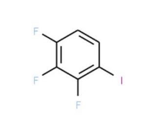 2,3,4-Trifluoroiodobenzene (CAS 459424-72-7) - chemical structure image